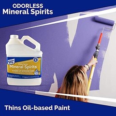 Odorless Mineral Spirits 1 Gallon – Paint Thinner, Solvent for Cleaning & Thinni