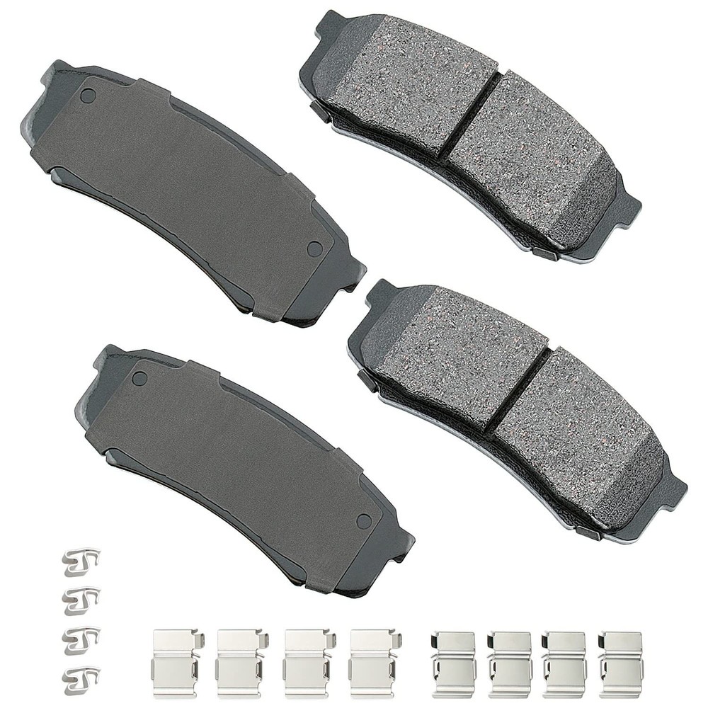 ProACT Rear Brake Pads for Lexus GX 2003 Vehicle Specific Smooth Stopping Power