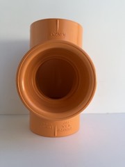 Spears FlameGuard 4201 Tee 2 1/2 x 2 1/2x 2-1/2 in Socket CPVC UL FM