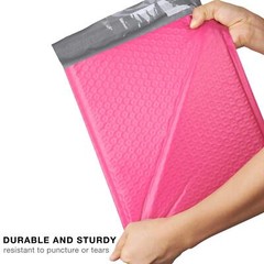 #0 ( Pink ) Poly Bubble Mailers Envelopes Bags 6.5×10 X – Wide CD DVD