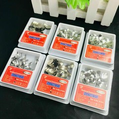 100 Pcs Dental Sectional Contoured Metal Matrices Refill Matrix Band Ledge 35um