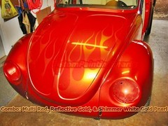 25g Multi RED Pearl pigment auto paint airbrush Ghosting Ghost