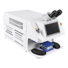 200W Jewellry Laser Welding Machine for Gold Silver Metal Spot Soldering w/ CCD