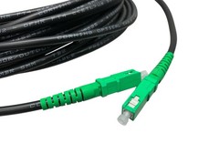 CORNING 1F Ruggedized Drop Fiber Optic Jumper SCAPC/SCAPC 8.000M 444401UR43F008M