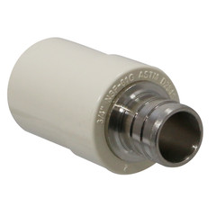 10 PIECES 3/4″ PEX X 3/4″ CPVC TRANSITION COUPLING ADAPTER (LEAD FREE BRASS