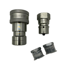 Hydraulic Quick Coupler Set ISO-B 1/2” NPT HNV12F Female + HNV12M Male New