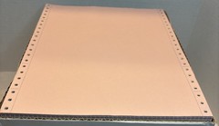 OfficeDepot 9.5 X 11 Continuous Paper 3 Part Carbonless 1000 Ct—SHIPS IN 24 HRS-