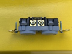(10 Pack) Hubbell HBL 5362 GYTR Duplex Receptacle 125V 20A, 2-Pole/3-Wire