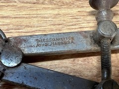 Vtg Starrett Outside Spring Caliper The L.S. Starrett Co Athol Mass USA