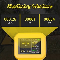 Nuclear Radiation Detector Radioactive Meter Geiger Counter Beta Gamma X-Ray US