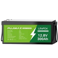 12V 300AH LiFePO4 Lithium Battery 15000+ Deep Cycle BMS for Solar RV Off-grid