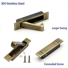 Dontay Pocket Door Pull Handle, Edge Pull, Professional Stainless Steel 304, …
