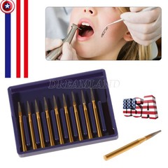 FG7901 Premium Carbide Needle Shaped Bur 12 Blades 10pcs/pk