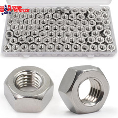5/16″-18 Hex Nuts,90 Pack 304 (A2-70) Stainless Steel Hardware Nuts,Standard Inc