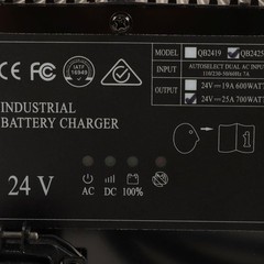 24V 25A Battery Charger HB600-24B 96211 128537 161827 for JLG Genie Skyjack Lift