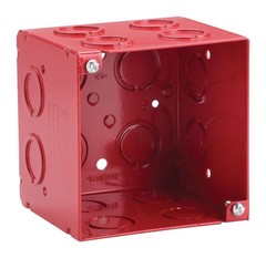 nVent CADDY BX435RD 4in x 4in x 3.5in Electrical Box RD MPN BX435RD