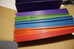 120 PACK BSTOYDER TWO POCKET FILE FOLDER ASSORTED COLORS