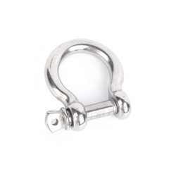 304 Stainless Steel Bow U-Shaped Shackle Trailer Lifting Shackles Size 4mm-32mm