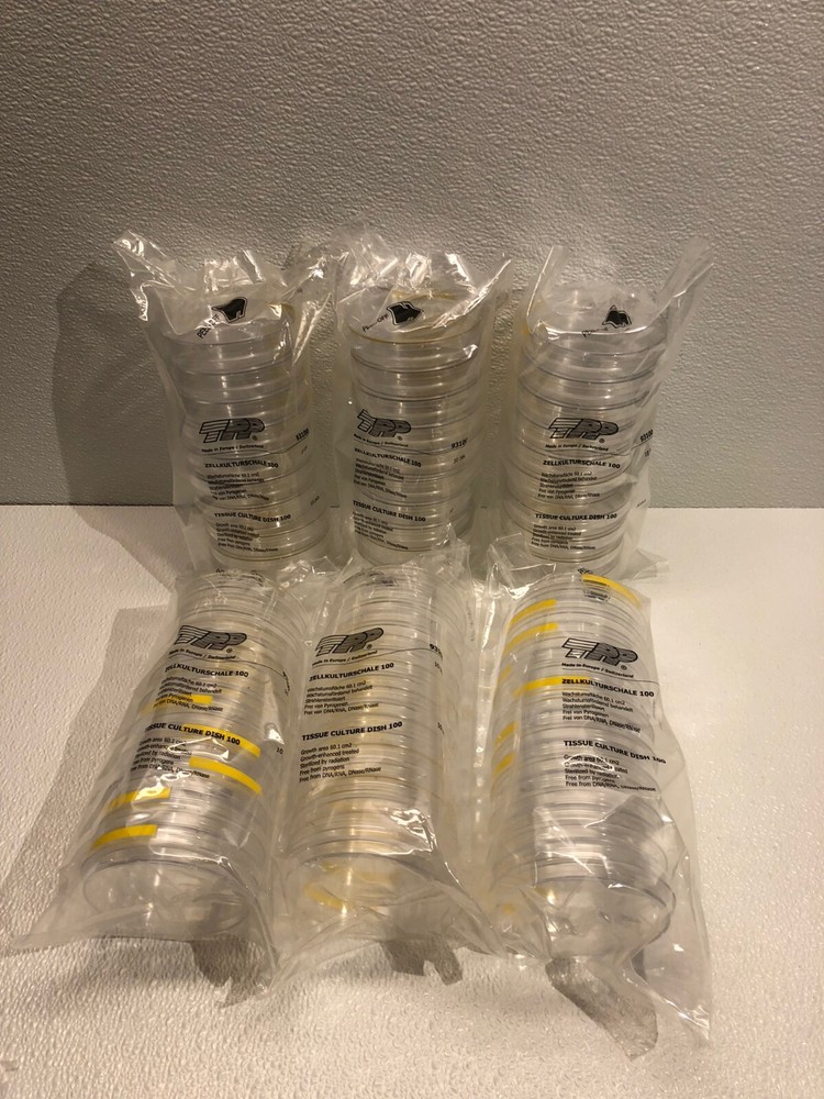 TPP Tissue Culture Dish 100 93100 10 Pcs/Pk Lot Of 6