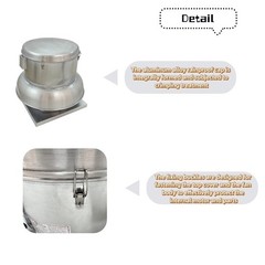 Roof Ventilation Centrifugal Fan Direct Drive Exhaust Fan 110V