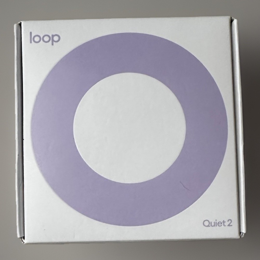Loop Quiet 2 Ear Plugs For Noise Reduction – 14dB – Color – Violet New