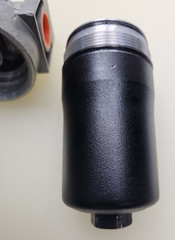 Parts Only Parker Hydraulic Filter 4VA83 + New Filter Element Included 932612Q