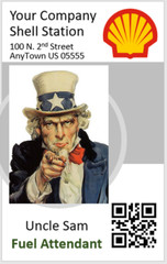 EMPLOYEE ID CARD HOLOGRAPHIC-CUSTOMIZED