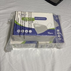 Careus KN95 Disposable Face Masks 10pcs One Size Fits All GB2626-2006