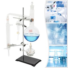 1000ml Distillation Apparatus Chemistry Lab Equipment For Chemistry Experiment