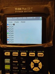 Texas Instruments TI-84 Plus CE-T Python Edition, White slipcover, unused tested