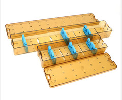 PPSU Sterilization Tray Autoclave Case for Laparoscope Cystoscope Hysteroscope