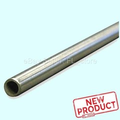 Round Aluminum Tubing 1/4″ O.D. x 6 Feet Seamless 6061-T6 0.180″ I.D. 72 Inches