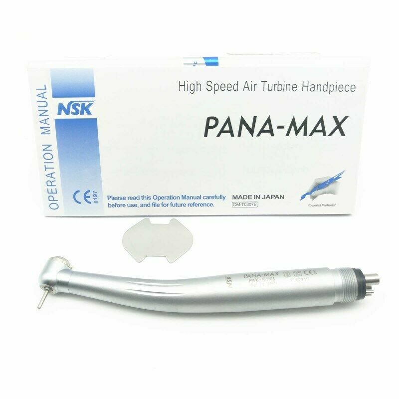 Dental PANA MAX High Speed Handpiece Large Torque Push Button 4 Holes US STOCK