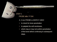 Lateral Window Sinus Elevation Drill Set, with elevator instrument set