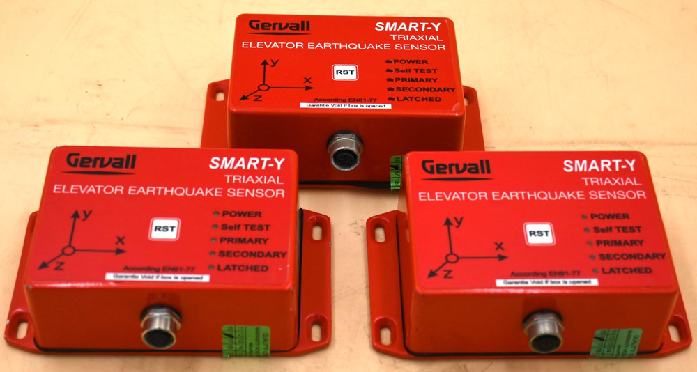 Gervall AC737 SMART-Y Triaxial Elevator Earthquake Sensor 10Hz |SMART-Y-U V02.04