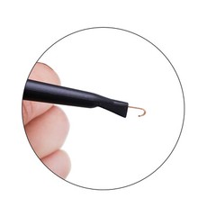 Mini Grabber Test Hook to Breadboard Jumper Wire Flexible Silicone
