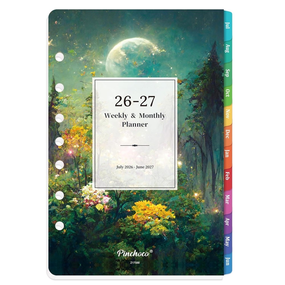 2027 Planner Refills, 2027 Daily Weekly Monthly Yearly Planner Pages, JUL 2026
