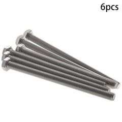 110-150mm Hex Screw M8 Socket Cap Head Hexagon Bolts 304 Stainless Steel Silver