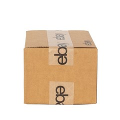 10″ x 8″ x 6″ Boxes – Black eBay Logo (Quantity of 25)