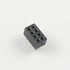 10Pcs 2mm Pitch 2×4 Pin 8 Pin Female Double Row Straight Pin Header Strip