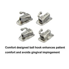 Dental Orthodontic Buccal Tubes 1st Molar Tube MBT Roth 022 tubos de ortodoncia