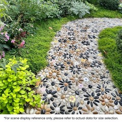 20 LB Mixed River Rocks, 0.3-0.5 Inches High Polished Pebbles for Indoor Plan…