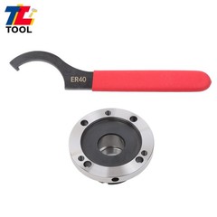 100mm ER 40 Collet Chuck for Mini Lathe Tight Tolerance with ER Wrench Tool