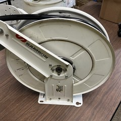 Samson Reel Master 504 Series Heavy Duty Hose Reel w/ Hose Good Working Unit