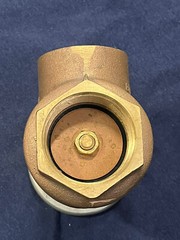 Brass Angle Hose Valve 2-1/2” FNPT x 2-1/2” FNPT, 300 psi *MADE IN USA*