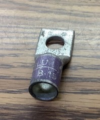NOB Lot Of 3 Penn Union Compression Lugs BLU Purple Die B-15 4/0 CU