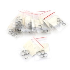 10Bag Dental Orthodontic Molar Bands Buccal Tube Roth 022 1st U1/L1 U2/L1 U3/L2