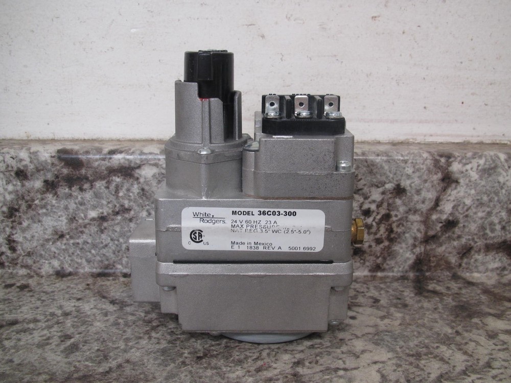 New White-Rodgers 36C03-300 1/2″ x 3/4″ Furnace Gas Valve Free Shipping