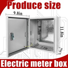 12″ x 10″ x 6” Steel Electrical Box Electrical Enclosure Box Carbon Steel IP65