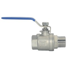 US STOCK 3/4 0.75 in NPT thread MALE – Female Full Port Ball Valve Stainless 304